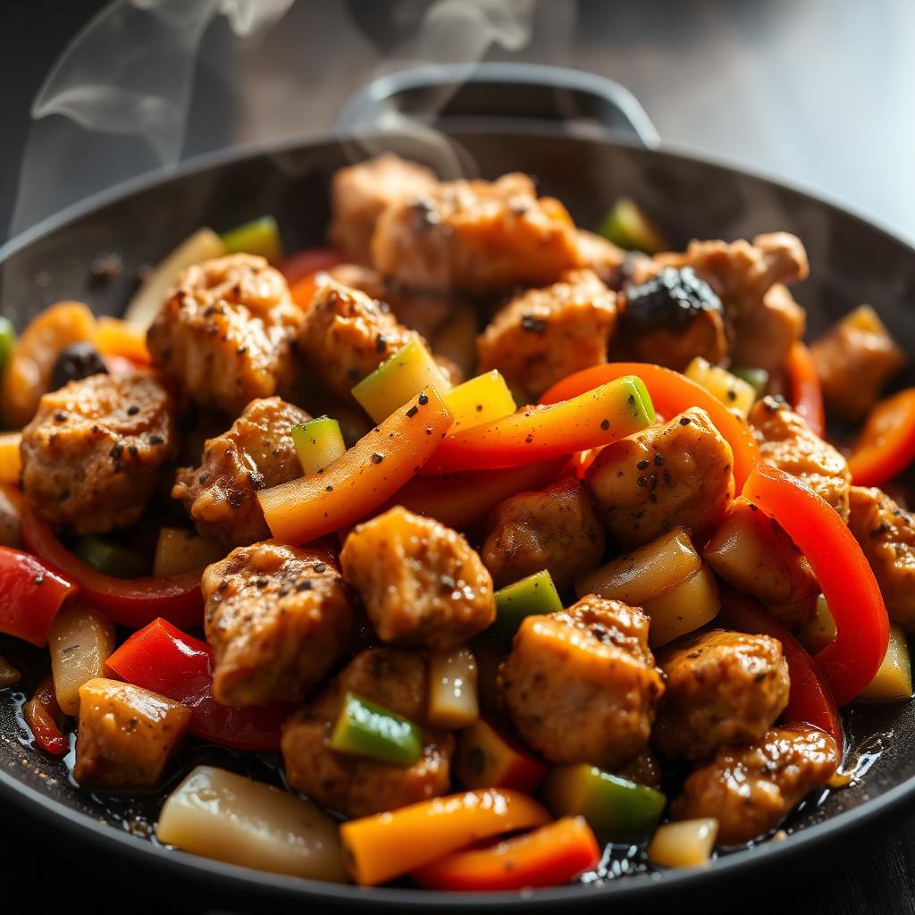 Black Pepper Chicken