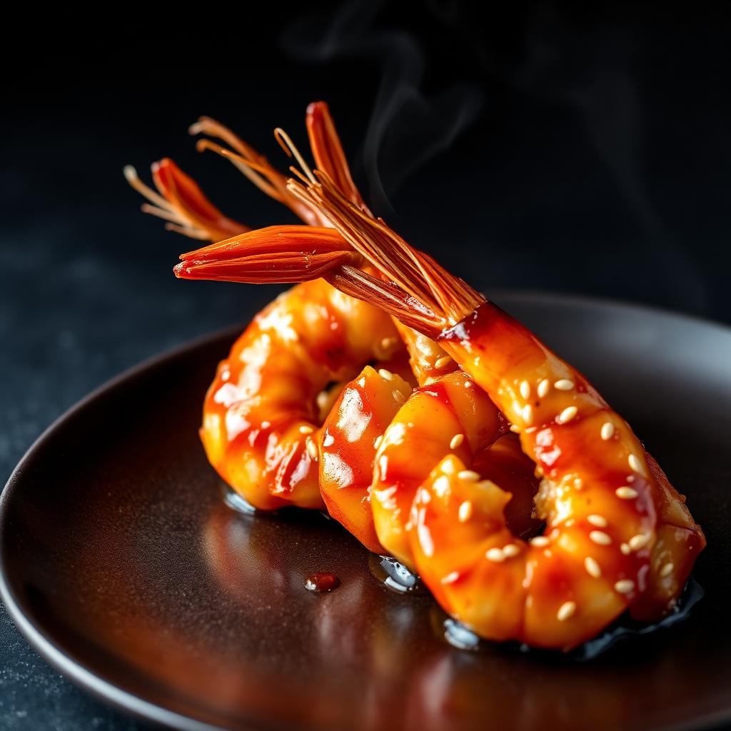 Crunchy Honey Prawn